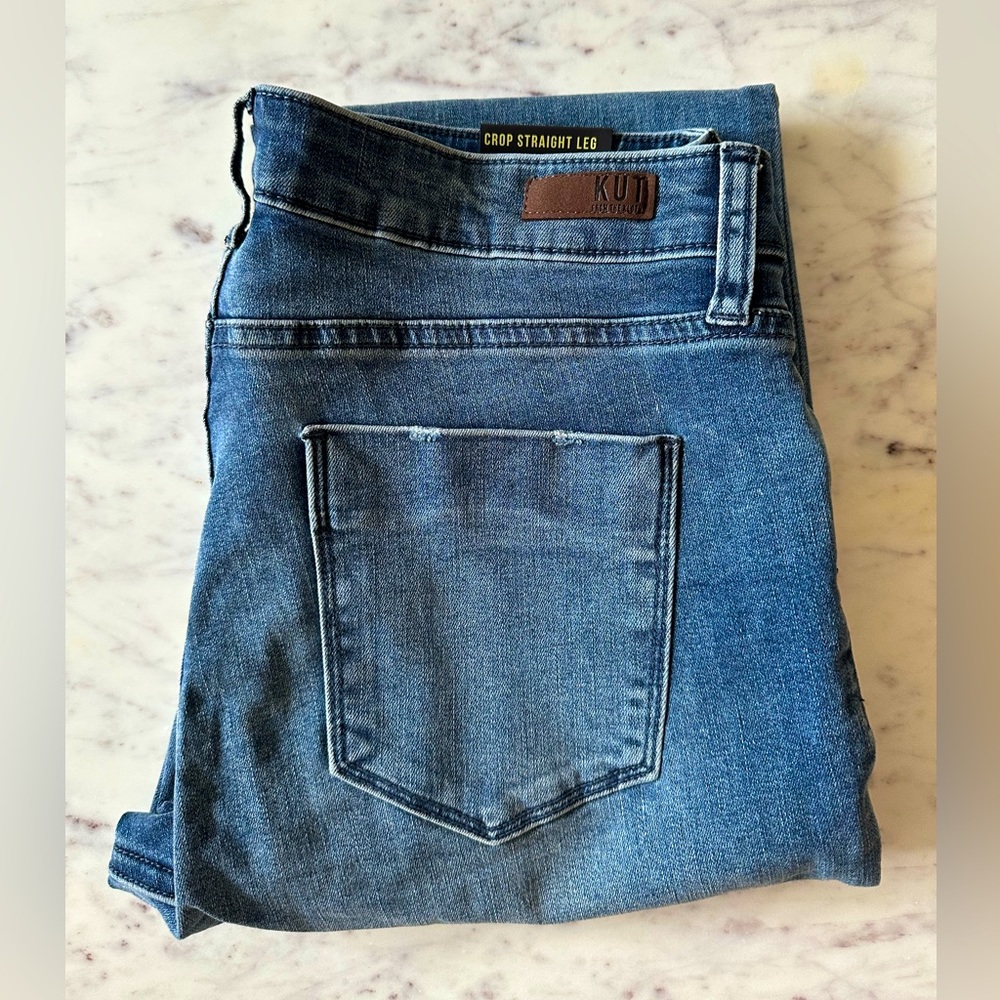 KUT from the Kloth Crop Jeans